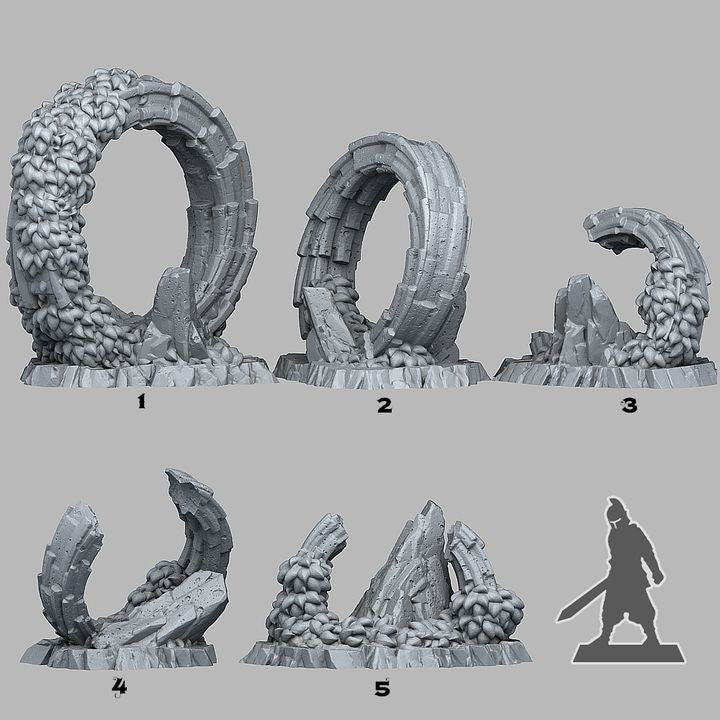 Pandora Ruins — creator scale reference; reference figure not included
