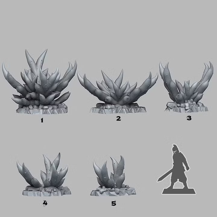 Creepy Bromeliad — creator scale reference; reference figure not included