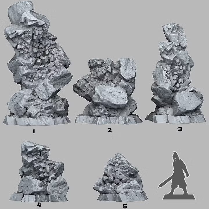 Ancient Hidden Crystals — creator scale reference; reference figure not included