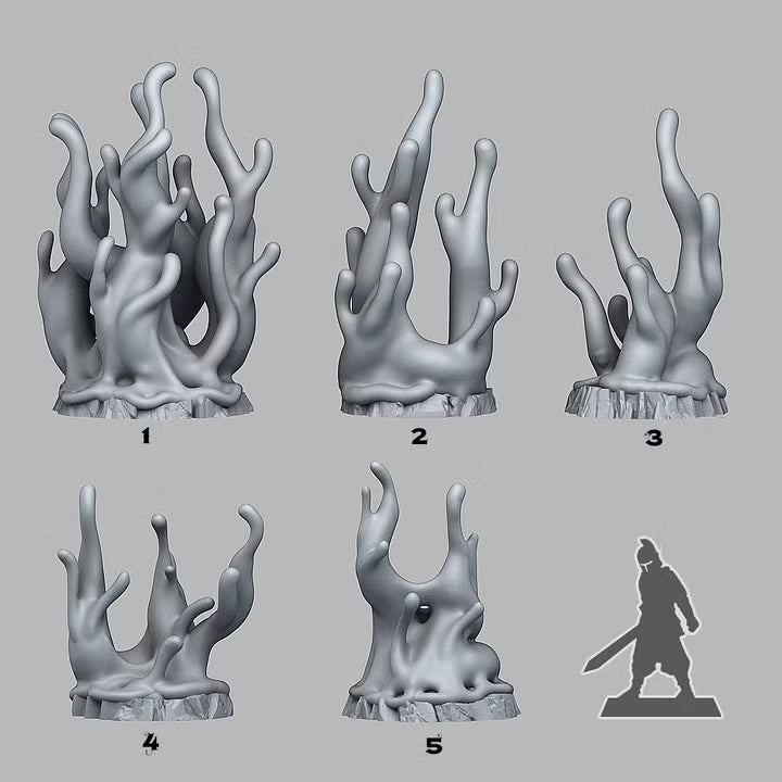 Slime Eruption — creator scale reference; reference figure not included