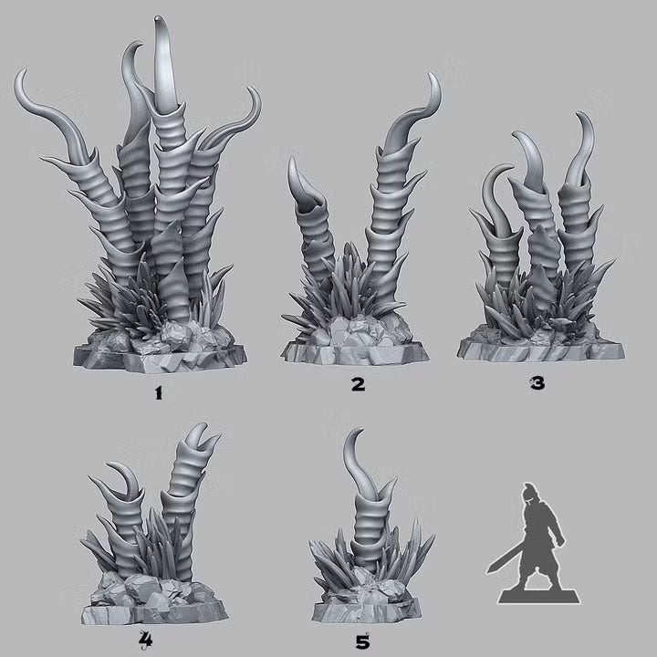 Damned Lilies — creator scale reference; reference figure not included