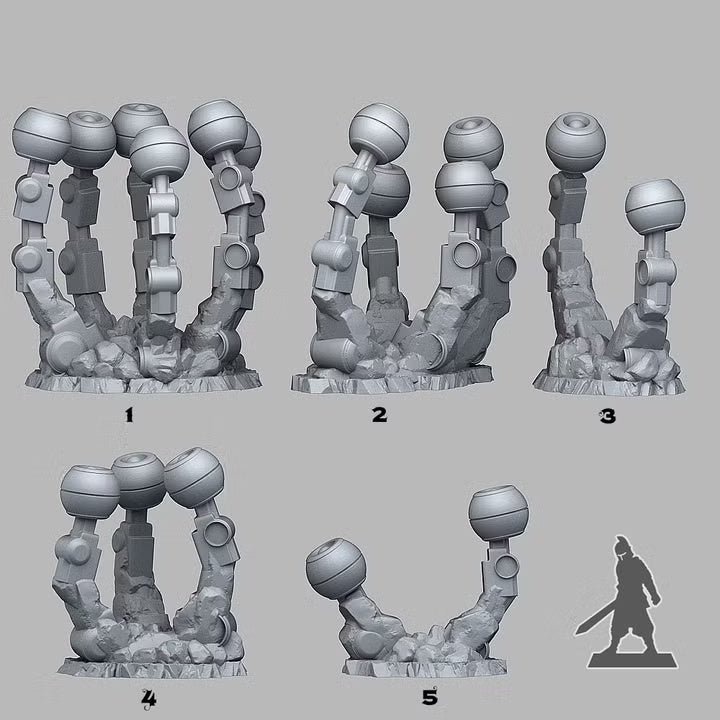 Robotic Eyes Plants — creator scale reference; reference figure not included