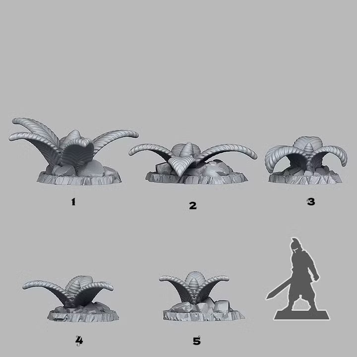 Dangerous Bee Plants — creator scale reference; reference figure not included