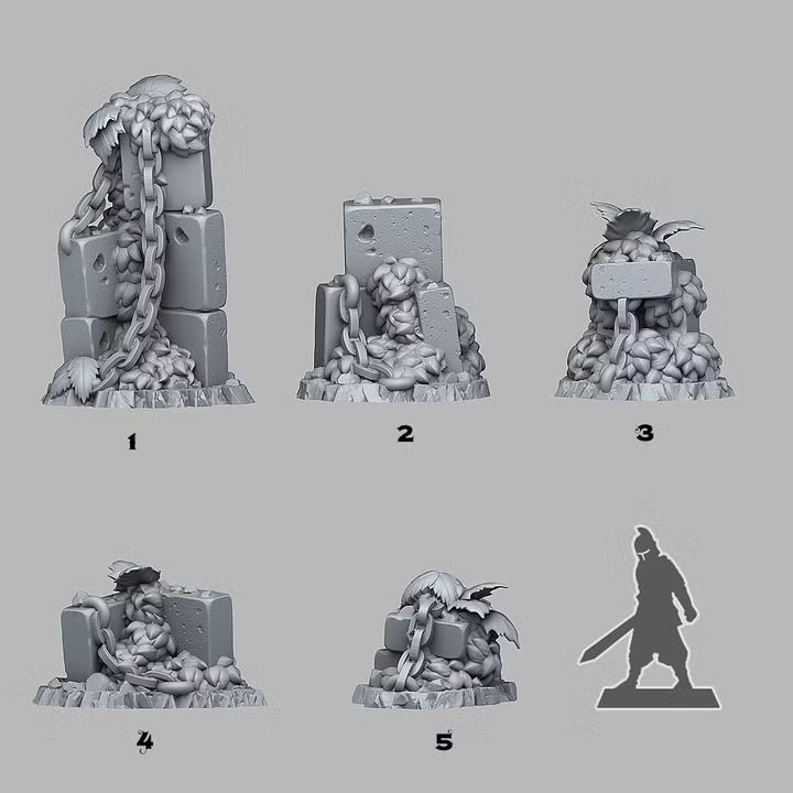 Spring Ruins — creator scale reference; reference figure not included