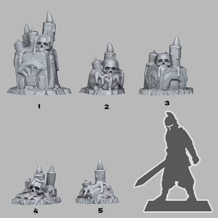 Deadly Autels — creator scale reference; reference figure not included