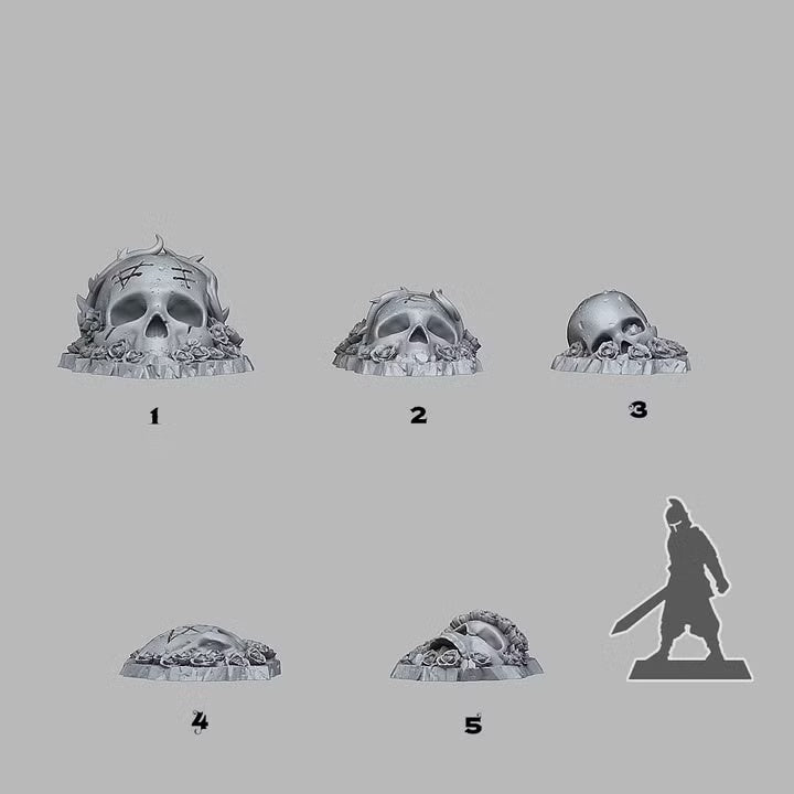 Roses Of Death — creator scale reference; reference figure not included