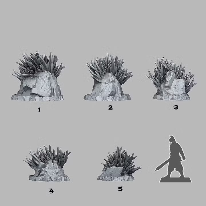 Mountain Grass — creator scale reference; reference figure not included