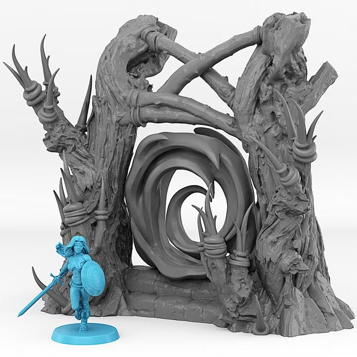 Witch Portal With Its Hypnotic Effect — creator scale reference; reference figure not included