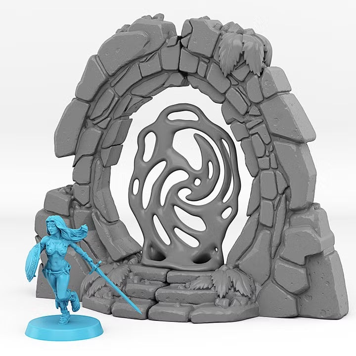 Jurassic Portal With Its Forgotten Effect — creator scale reference; reference figure not included