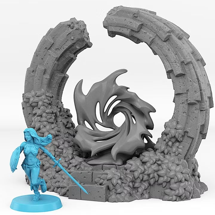 Pandora Portal With Its Water Vortex Effect — creator scale reference; reference figure not included
