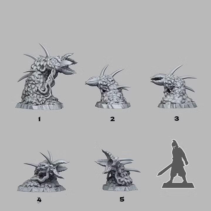 Carnivorous Hedges — creator scale reference; reference figure not included