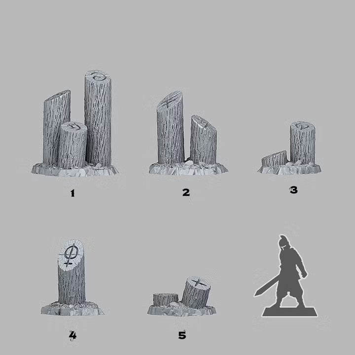 Mystical Tree Trunk — creator scale reference; reference figure not included