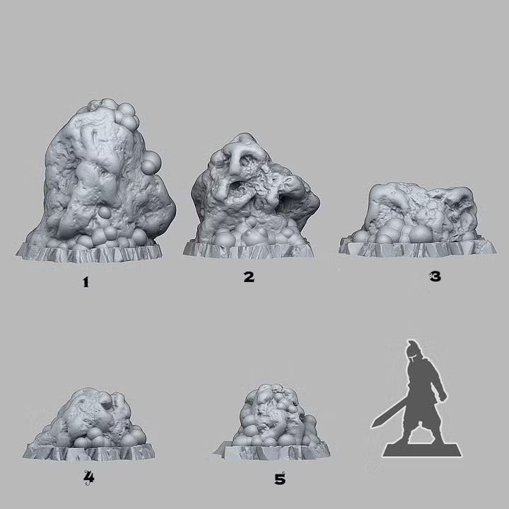 Virus Rocks — creator scale reference; reference figure not included