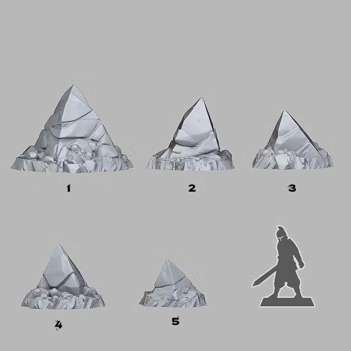 Alien Shards — creator scale reference; reference figure not included