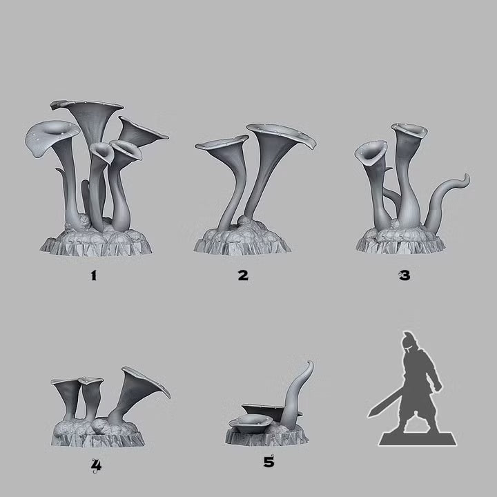 Toxic Swamp Plants — creator scale reference; reference figure not included