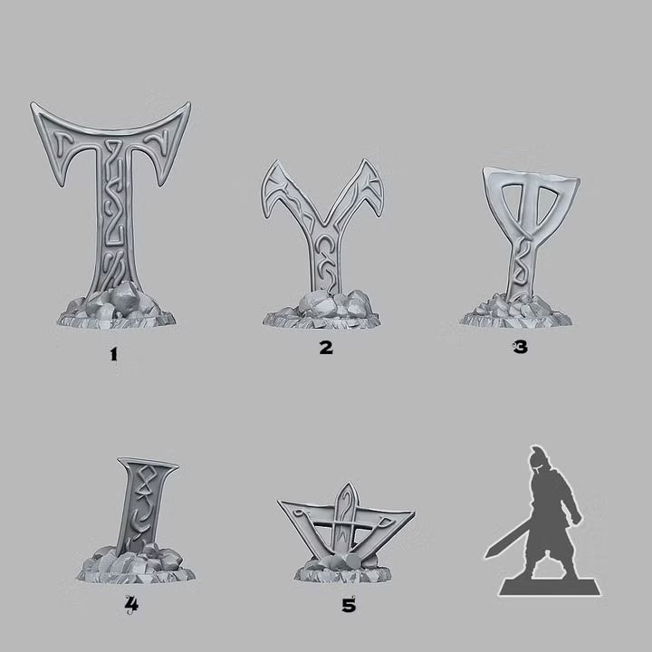 Mysterious Cursed Cross — creator scale reference; reference figure not included