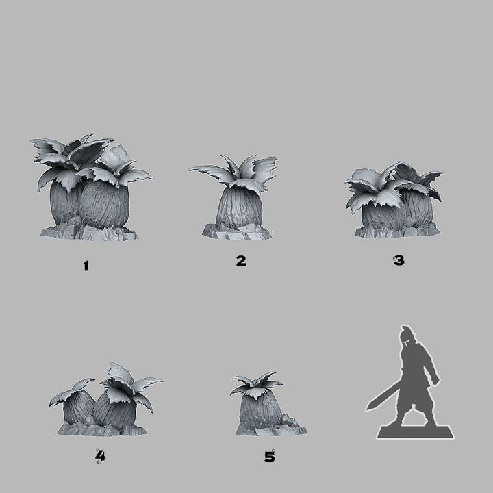 Mystical Night Flowers — creator scale reference; reference figure not included