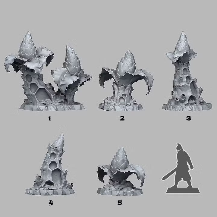 Coven Plants — creator scale reference; reference figure not included
