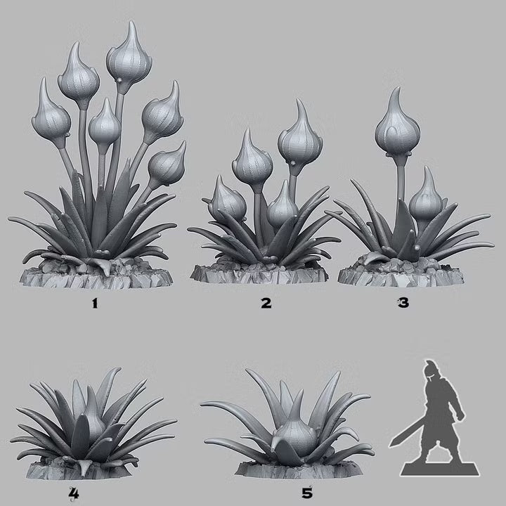Poisonous Night Plants — creator scale reference; reference figure not included