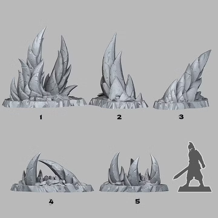 Hell Fire Rocks — creator scale reference; reference figure not included