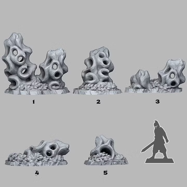 Elder Hollow Stones — creator scale reference; reference figure not included