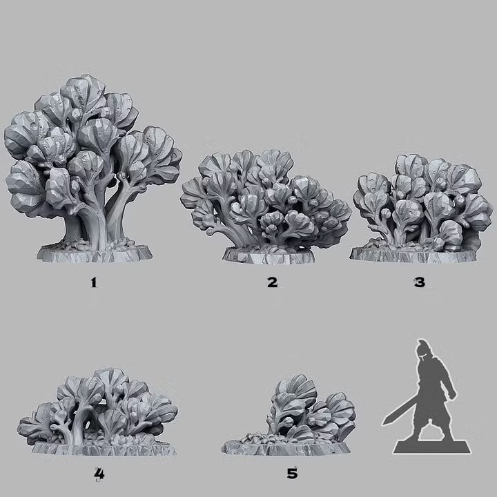 Rock Trees — creator scale reference; reference figure not included
