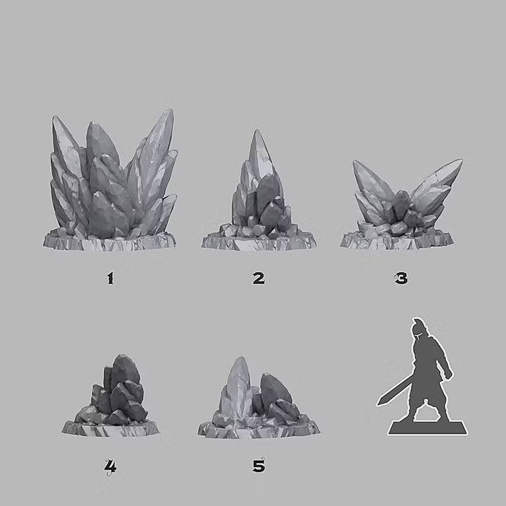 Void Crystals — creator scale reference; reference figure not included