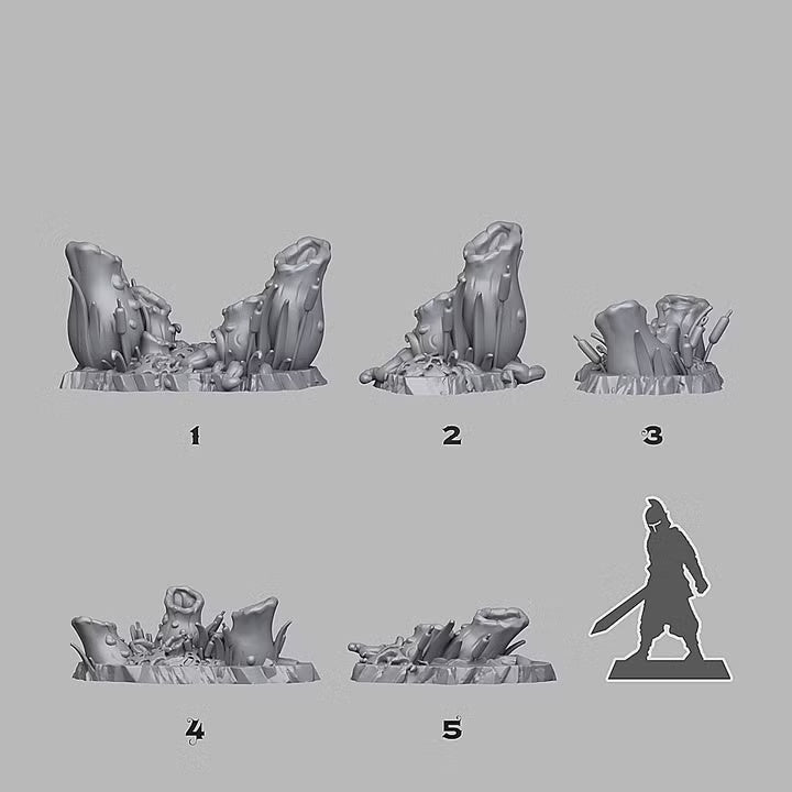 Carnivorous Swamp Plants — creator scale reference; reference figure not included